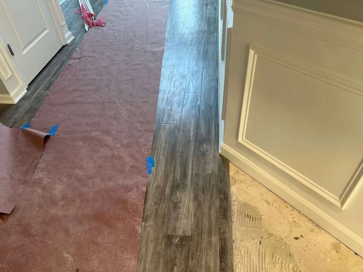 Completed marble shower restoration in Heber